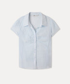 MIXXO MIXXO Sheer Shirring Shirt C