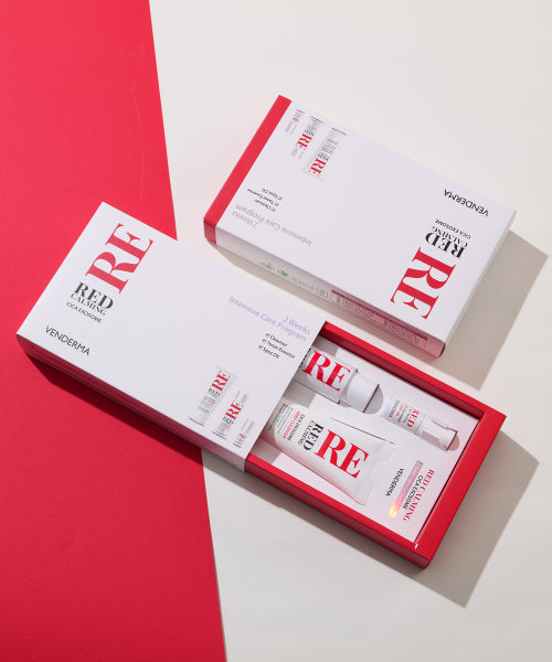 VENDERMA VENDERMA Red Calming Cica Exosome Intensive Care Set