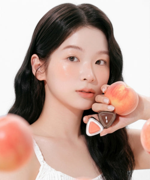 NUEGRAY NUEGRAY Triangle Tab Cheek Blush Peach