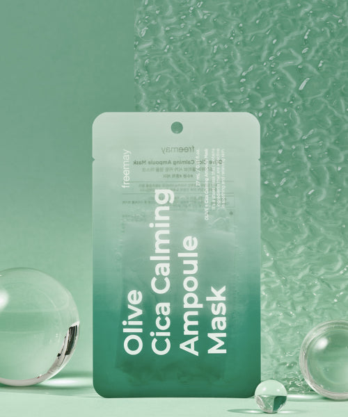 FREEMAY FREEMAY Olive Cica Calming Ampoule Mask 20 sheets