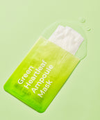 FREEMAY FREEMAY Green Heartleaf Ampoule Mask 20 sheets