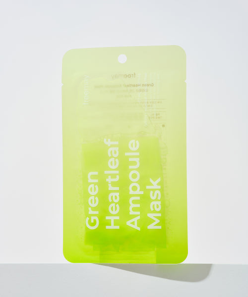 FREEMAY FREEMAY Green Heartleaf Ampoule Mask 20 sheets
