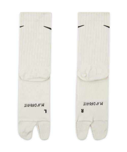 NIKE NIKE Everyday Plus Lightweight Crew Socks - Light Bone:Black
