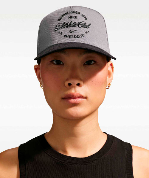 NIKE Nike Hat Smoke Gray:Black