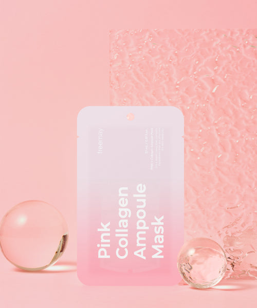 FREEMAY FREEMAY Pink Collagen Ampoule Masks (20 Pack)