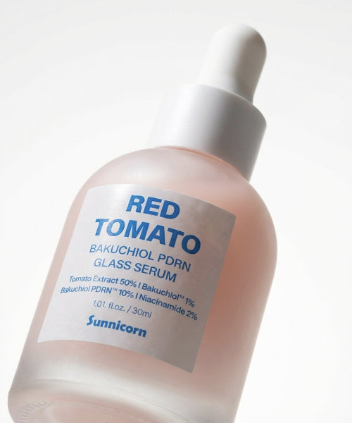 SUNNICORN Red Tomato Bakuchiol PDRN Glass Serum 30ml
