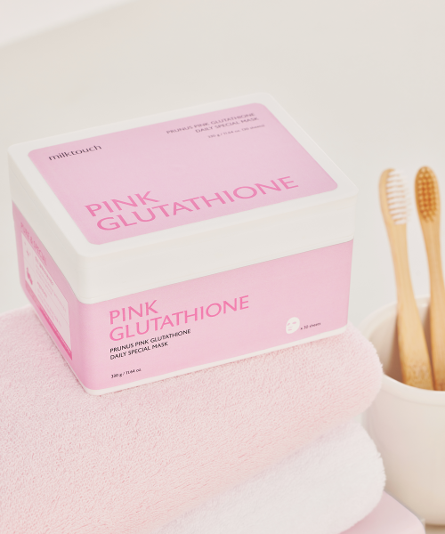 MILKTOUCH MILKTOUCH Plum Pink Glutathione Daily Special Mask