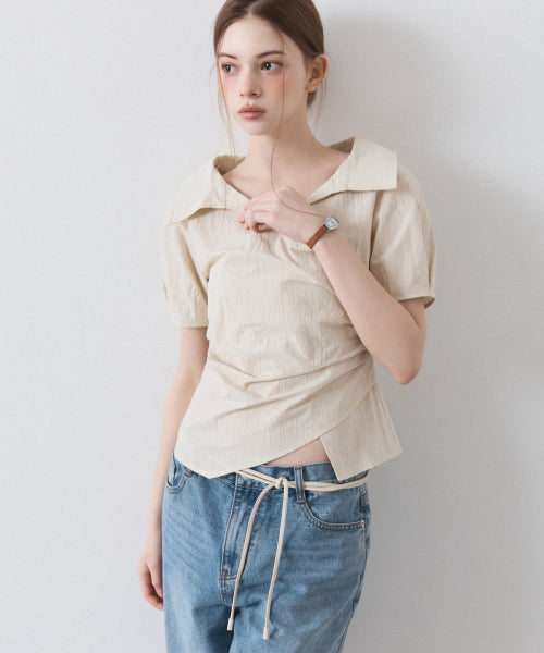 MIXXO MIXXO Wrap Variant Blouse size S