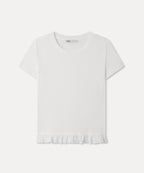 MIXXO MIXXO T-Shirt Hem Frill Short Sleeve