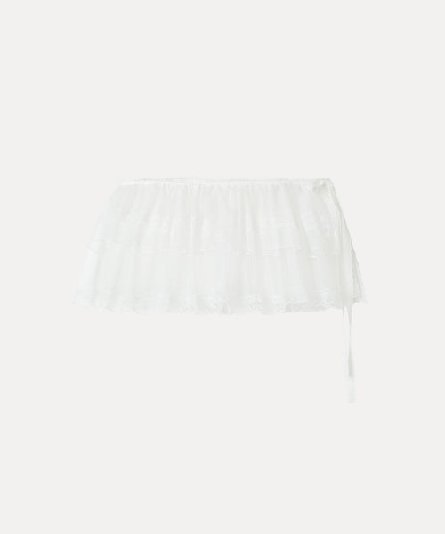 MIXXO MIXXO Skirt Lace Layered Miniskirt