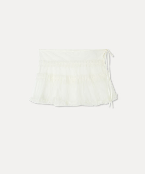 MIXXO MIXXO Skirt Lace Layered Miniskirt