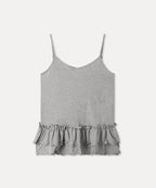 MIXXO MIXXO Studded Frill Tank Top T-Shirt