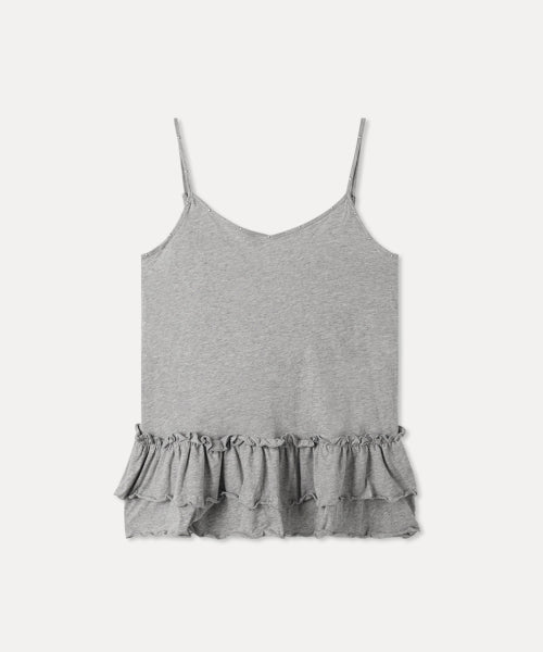 MIXXO MIXXO Studded Frill Tank Top T-Shirt