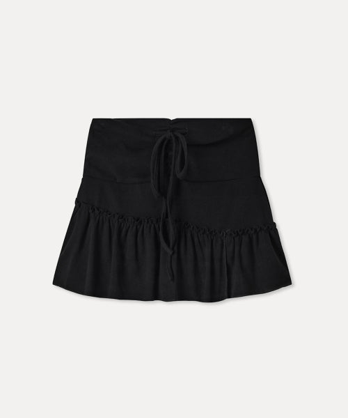 MIXXO MIXXO Frill banding miniskirt C/S