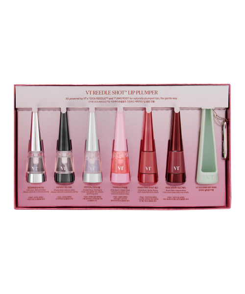 VT VT Lip Plumper 6-Piece Set + Silicone Keyring Gift