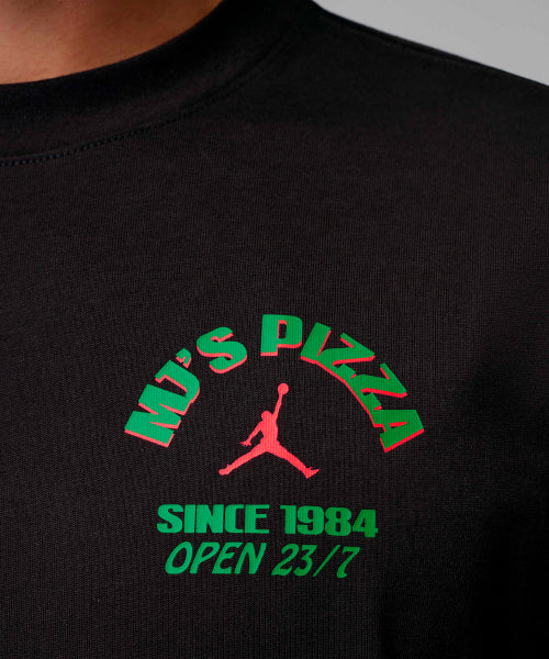 NIKE Nike Jordan Graphic T-Shirt M - Black:Infrared 23