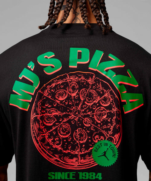 NIKE Nike Jordan Graphic T-Shirt M - Black:Infrared 23