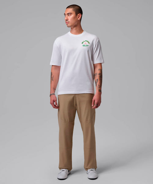 NIKE Nike Jordan Graphic T-Shirt M - White: Infrared 23
