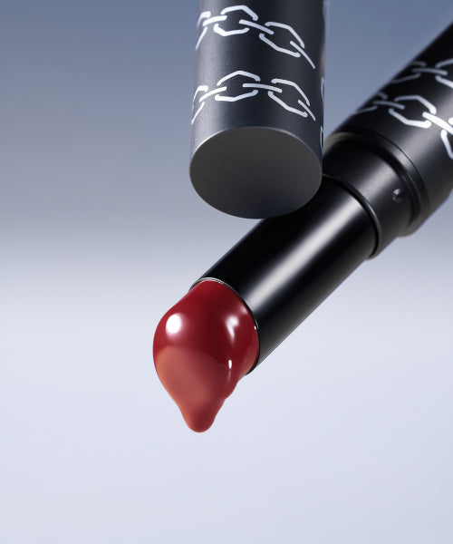 NAUGHTYPERCENT NAUGHTYPERCENT Melting Shine Lipstick + Metal Heart Mirror