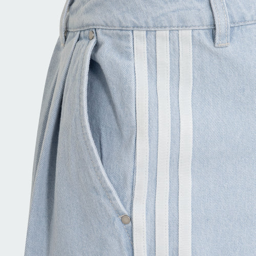 ADIDAS ADIDAS Denim Cargo Short Pants - Light Blue