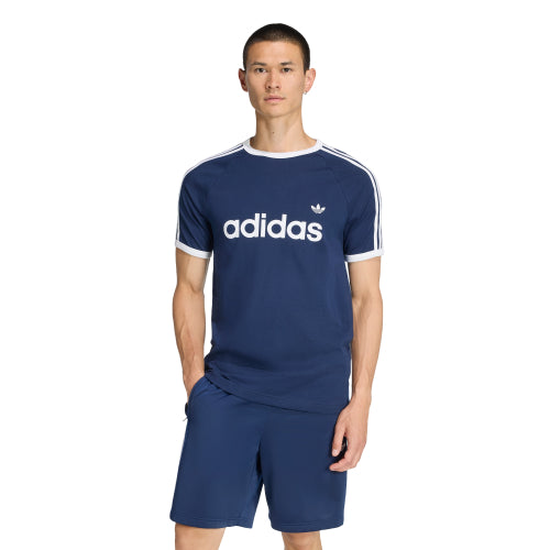 ADIDAS ADIDAS 3-Stripe Slim Ringer Tee