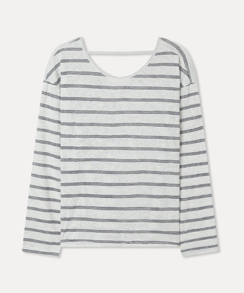 MIXXO MIXXO T-Shirt Striped Long Sleeve