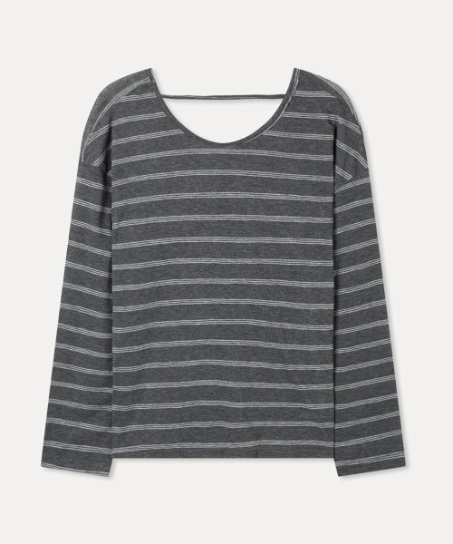 MIXXO MIXXO T-Shirt Striped Long Sleeve