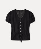 MIXXO MIXXO Lace String Blouse - C
