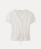 MIXXO MIXXO Lace String Blouse - C