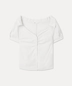 MIXXO MIXXO Shirring off-shoulder blouse Shirt