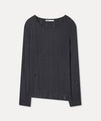 MIXXO MIXXO Damage Point Long Sleeve Knit - C