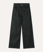 MIXXO MIXXO Cropped Wide Fit Denim - C