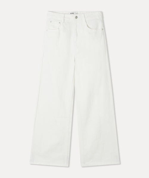 MIXXO MIXXO Cropped Wide Fit Denim - C
