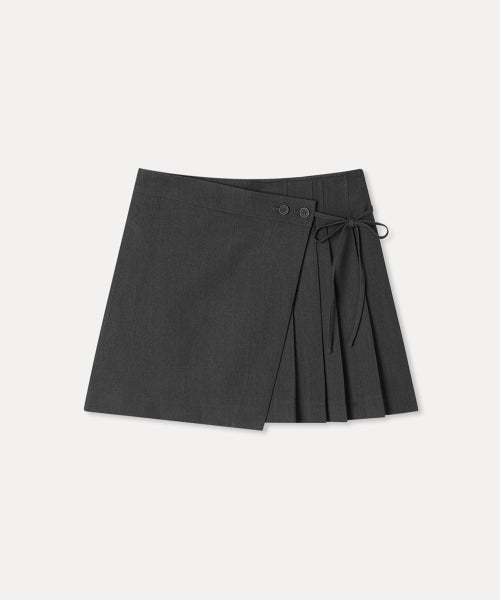 MIXXO MIXXO Wrap Pleated Skirt Women C/S