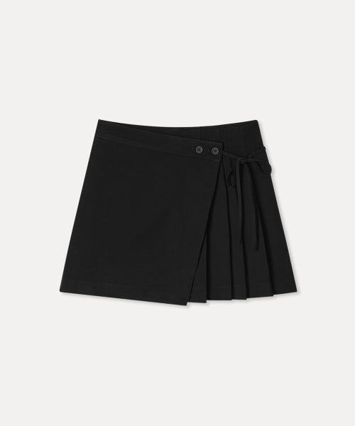 MIXXO MIXXO Wrap Pleated Skirt Women C/S