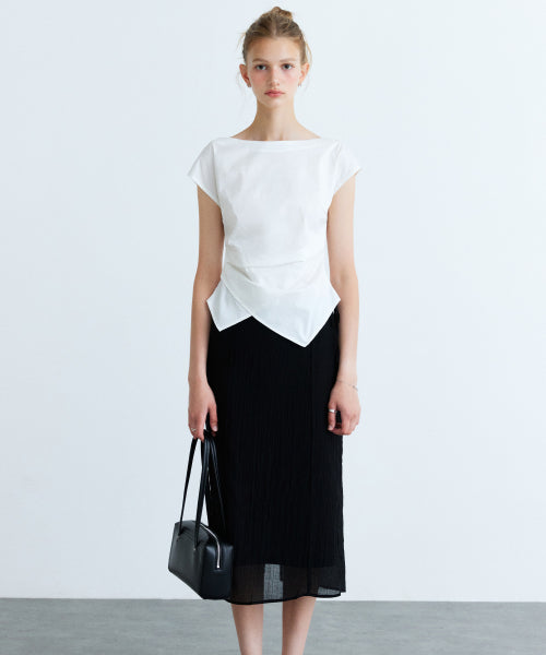 MIXXO MIXXO See-Through Layered Skirt C