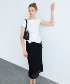 MIXXO MIXXO See-Through Layered Skirt C