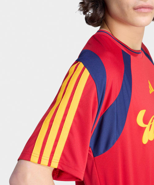 ADIDAS ADIDAS House of Tyrone Nation Pack Track Top - Red:Dark Blue:Yellow