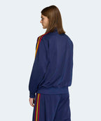 ADIDAS ADIDAS Firebird Track Top - Dark Blue:Yellow:Red