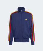 ADIDAS ADIDAS Firebird Track Top - Dark Blue:Yellow:Red