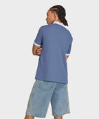 ADIDAS ADIDAS Waffle Knit Polo Shirt - Blue