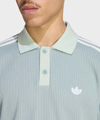 ADIDAS ADIDAS Waffle Knit Polo Shirt - Wonder Sage