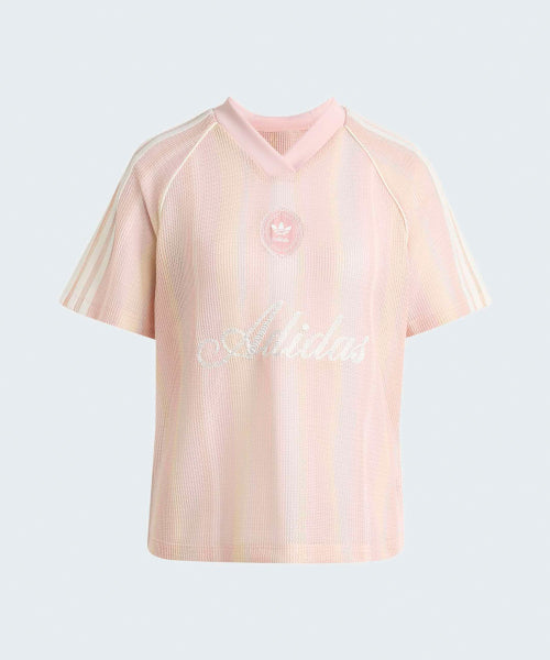 ADIDAS ADIDAS Summer Glow Knit T-Shirt - Sandy Pink