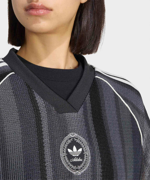ADIDAS ADIDAS Summer Glow Knit Oversized Jersey - Black