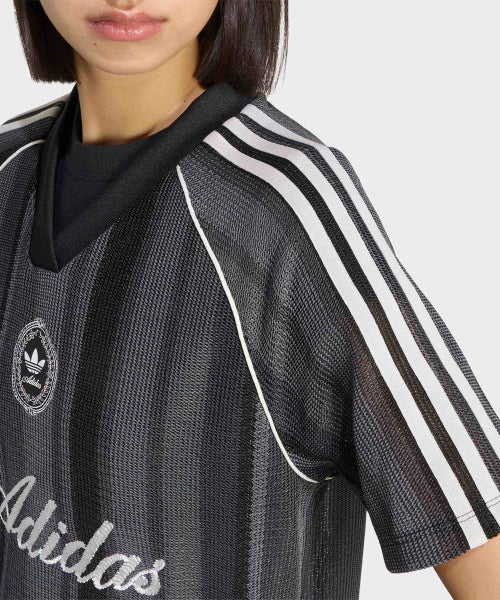 ADIDAS ADIDAS Summer Glow Knit Oversized Jersey - Black