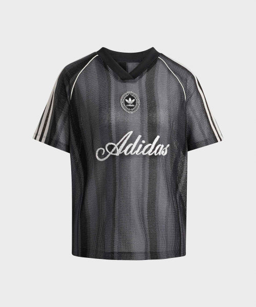 ADIDAS ADIDAS Summer Glow Knit Oversized Jersey - Black