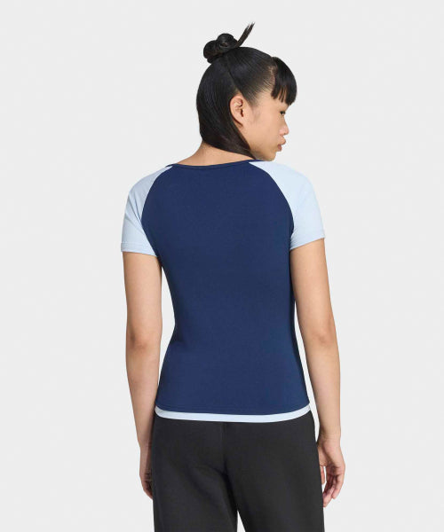 ADIDAS ADIDAS T-Shirt Night Indigo: Crystal Sky