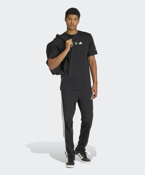 ADIDAS World Cup Map Graphic T-Shirt - Black