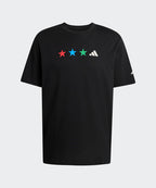 ADIDAS World Cup Map Graphic T-Shirt - Black