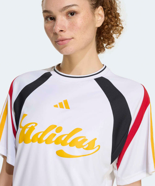 ADIDAS ADIDAS T-Shirt House of Tiro Jersey - White:Black